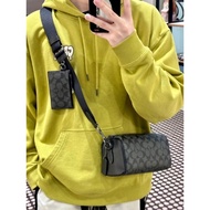 Child Mother Bag Axel Two-in-One Pillow Bag Men's One-Shoulder Messenger Bag Classic C Pattern Desig