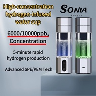 [New Product] Japanese High Concentration 1,0000ppb Hydrogen-Rich Water Cup Hydrogen Cup Portable Hy