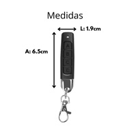 Kit 2 original universal compatible 433MHz automatic remote control electronic door control garage 4