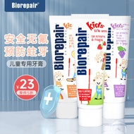 Belida children's toothpaste strawberry grape peach flavor fresh breath healthy tooth repair enamel 