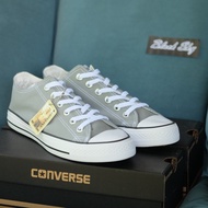 Converse All Star (Classic) ox -  รุ่นฮิต สีเทาอ่อน รองเท้าผ้าใบ คอนเวิร์ส ได้ทั้งชายหญิง