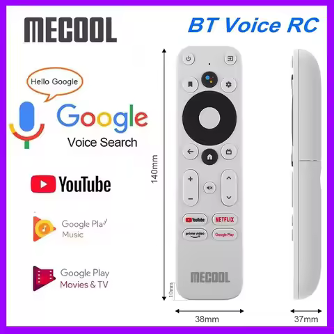 Mecool KD5/KD3 TV Stick Fly Air Mouse Gyro Sensing Remote Control Rechargeable Wireless Keyboard Mou