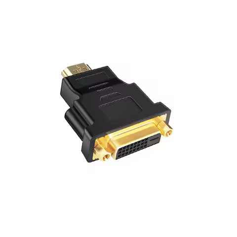 DVI To HDMI-compatible Male To DVI 24+5 Female Converter Adapter 1080P For HDTV Projector Monitor
