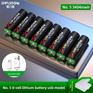Delipow | High Capacity USB Rechargeable Battery AAA 7