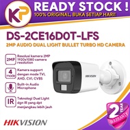 Hikvision DS-2CE16D0T-LFS 2MP AUDIO DUAL LIGHT BULLET TURBO HD CAMERA