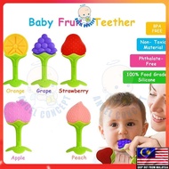 Mainan Gigit Bayi Lembut Berbentuk Buah-Buahan BABY TEETHER FRUIT [WITH BOX] / BIT BABY MODEL FRUIT 