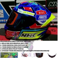 HELM NHK RX9 JAKUB / JACUB KORNFEIL LIMITED EDITION ORIGINAL SNI