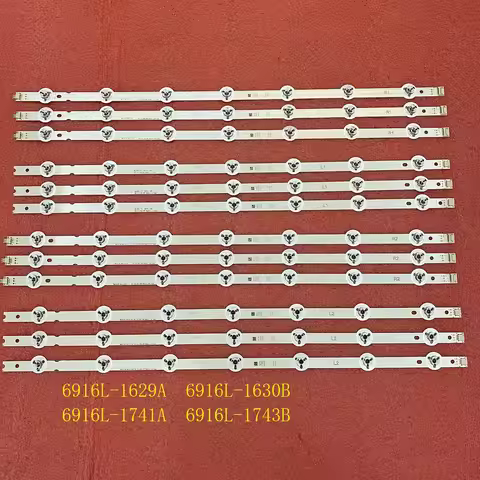 12pcs/set LED Strip for TV 55LB674V 55LB673V 55LB675V 55LB676V 55LB671V 55LB7200 55LB7000V 55GB7800 
