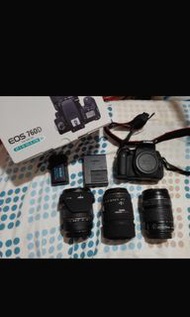Canon 760D + 18-135 kit + Sigma 17-70 & 70 2.8 macro