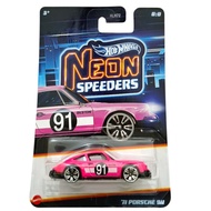 71 Porsche 911 Pink Neon Speeders Hotwheels