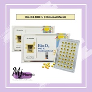 Pharma Nord Bio-D3 Cholecalciferol Vitamin D3 800IU 40S Strip / 80s Box bone teeth immune system gig