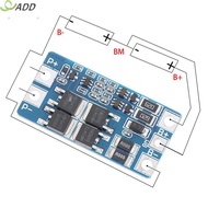 ADD 2S 10A 7.4V 18650 lithium battery protection board 8.4V balanced protection AB