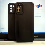 Softcase Pro Camera Samsung A03, Samsung A03 Core, Samsung A03s Silicone Casing TPU Macaron Black