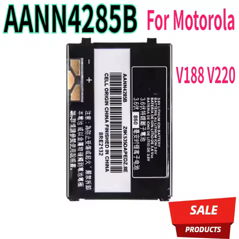 Battery AANN4285B For Motorola V188 V220 V226 C375 C381 C550,Razr V3 V3c V3E V3i V3m V3r V3t V3Z,E39
