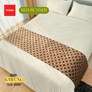 Bedding Depo - Bed Runner Hotel Motif Kawung