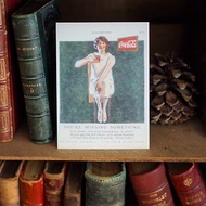 歐美早期知名廣告原版復刻明信片 可口可樂仕女