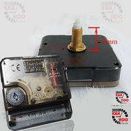 Wall clock machine (PUMP) - Silent Quartz brand 6168s copper shaft 15mm long (22mm high core)