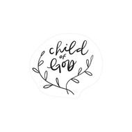 Child of God | 1 John 3:1 | Mirror Vinyl Decal Sticker | Christian