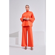 SHE DAZZLE Ae-Ra Set (Straight Cut) In Orange
