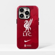 【菲林 2-in-1】Premium Liverpool FC 2025 New Season Theme Case for iPhone 16ProMax/15Pro/14Plus/13ProMax