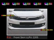 LLPU2205 Perodua Bezza 2016 Front Skirt Body kit Bodykit