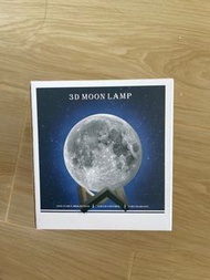 3D moon lamp 月亮燈