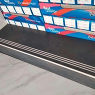 granit keramik tangga hitam doff  30x60 30x90 30x120 custom ukuran