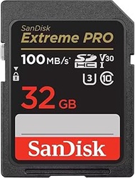 SanDisk SDSDXXG-032G-GN4IN Extreme Pro SDHC UHS-I Card, 32GB