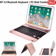 New For iPad 9.7 2017 2018 A1893 Wireless Bluetooth Keyboard Case Cover For iPad 5 / 6 / Air / Air 2