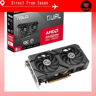 ASUS Dual Radeon RX 7600 EVO OC Edition 8GB GDDR6 Video Card / DUAL-RX7600-O8G-EVO Authorized Domest