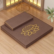 Chinese Cushion Meditation Cushion Futon Cushion Meditation Cushion Folding Thickened Fabric Coconut
