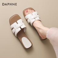 Daphne | Pearl Womens One-Stripe Summer Coarse Heel Sandal