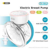 Dr.isla Pompa ASI Elektrik Handsfree 4 Modes&12 Levels丨1600mAh Battery Capacity丨Breast Shield Openin