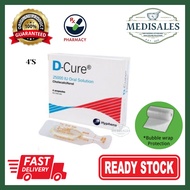 D CURE VITAMIN D 25000IU ORAL SOLUTION 4'S AMPULES | CHOLECALCIFEROL (EXP 04/2026) (D-CURE)