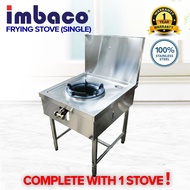 IMBACO Stainless Steel 1-Burner Kwali Range Dapur Gas 1 Tungku Stove Range/1 Kwali Range/1 Lubang Da