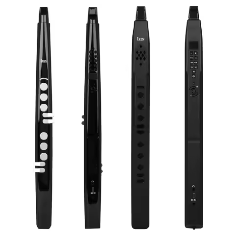 IRIN Mini Electric Wind Saxophone Blowpipe Imitation Flute Clarinet Various Sounds Electronic Saxoph