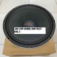 SPEAKER 15 INCH ADS 1599 ZOMBIE 1000 WATT COIL 3 INCH ORIGINAL