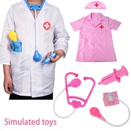 Children's Family Doctor Toy Set,The Role Of A Stethoscope Nurse,Injecting Boys And Girls,Simulated Blood Pressure Monitor, As Halloween Gifts