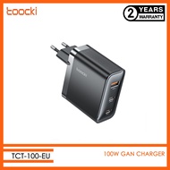 TOOCKI Charger Adaptor GaN Charger Three Port 67W QC PD GaN Charger 100W