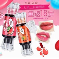 Korean Water Candy Tint Lip&Check Tint Fruit Flavors Colored Tint