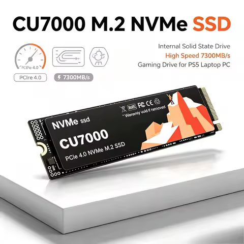 CU7000 SSD M.2 NVMe Internal Solid State Drive High Speed 7300MB/s PCIe 4.0 Gaming Drive Works for P