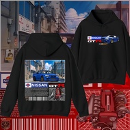 NISSAN SKYLINE GTR R34 JDM STREET Hoodie _ Helmet