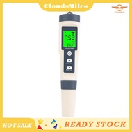 [CloudsMiles] TDS/PH/Temperature  PH Meter for Water, 0-14 PH Digital PH Meter, 0.01 High  Water Qua