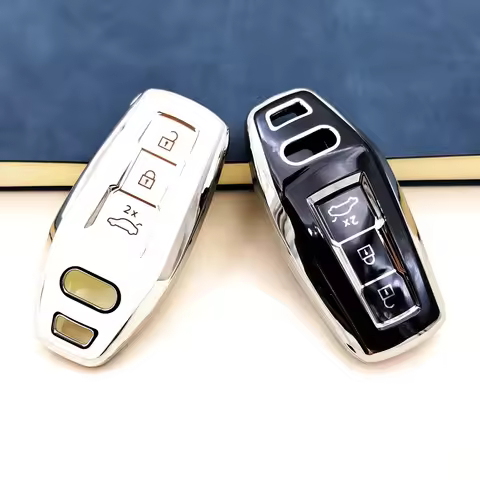 2025 Style Car Remote Key Case Cover Shell Fob for Audi New A5l A3 A4 B9 A6 A7 4K A8 E-tron Q5 Q8 C8