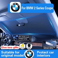 Car Front Window Sunshade Cover For BMW 2 Series Coupe Windshield Visor Windscreen Folding Auto UV P