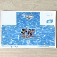 TWICE Summer Nights DIY Paper Postcard ［非小卡］