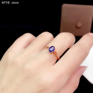 cincin perhiasan perak s925 sokongan kosong fesyen ringkas generasi baru bertatah zamrud merah nilam batu bulan zamrud