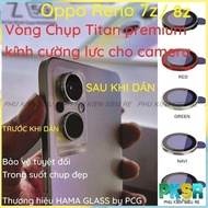 [super hot] Camera lens, tempered camera glass for oppo reno 7z 5G, reno 8z 5G (7 z, 8 z) HAMA titan