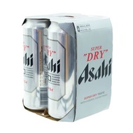 朝日 Asahi - 罐裝啤酒 500MLX4 [平行進口]