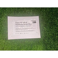 Starbucks Sticker Drive Thru